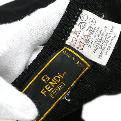 Fendi Short Sleeve Top Black