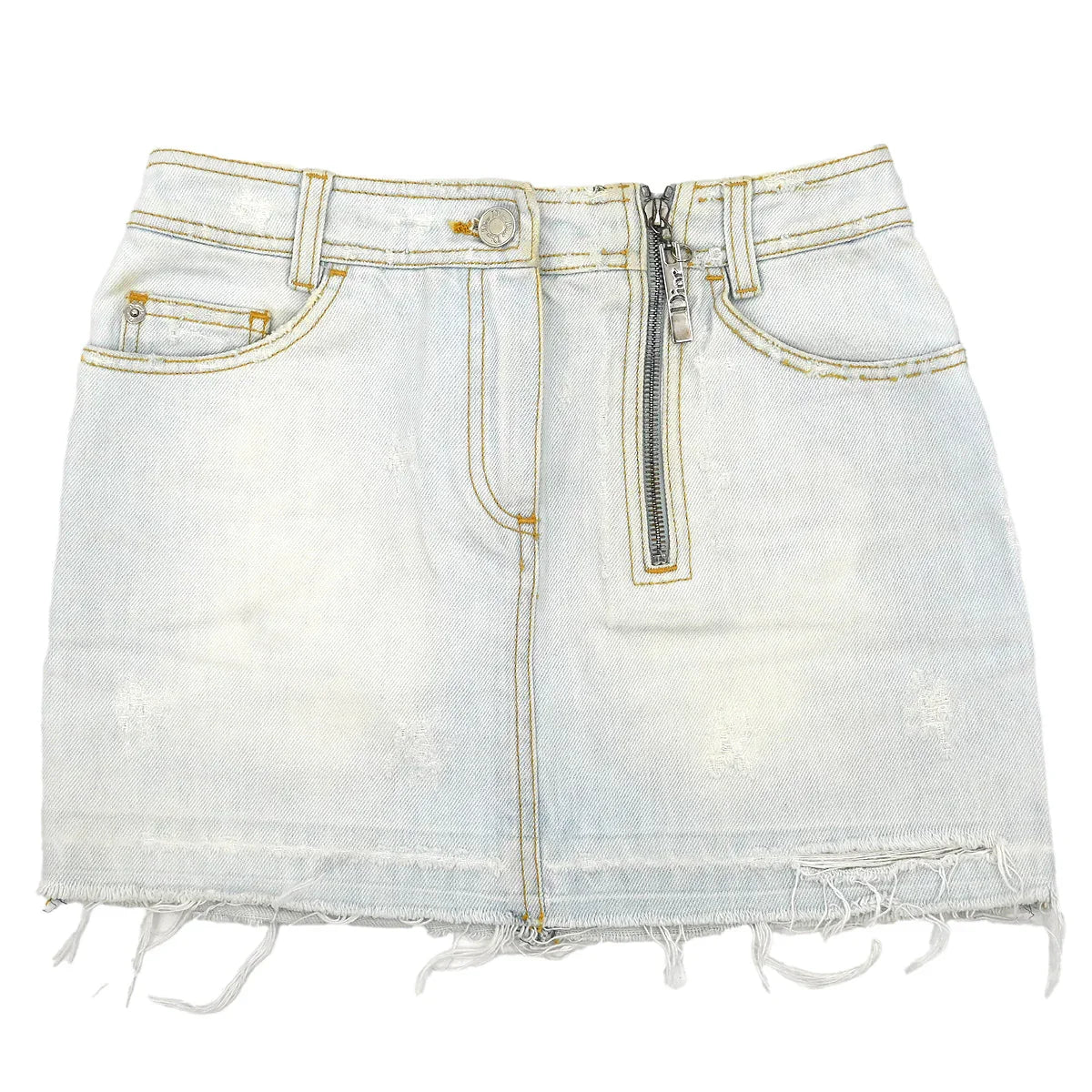 Christian Dior 2004 Skirt Denim Light Blue #34
