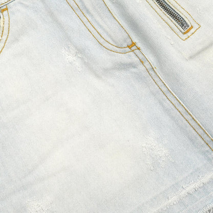 Christian Dior 2004 Skirt Denim Light Blue #34