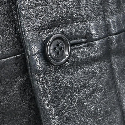 Loewe Lambskin Coat Black #40