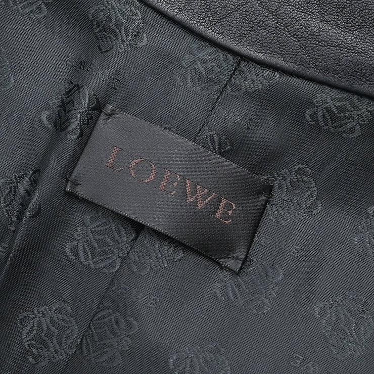 Loewe Lambskin Coat Black #40
