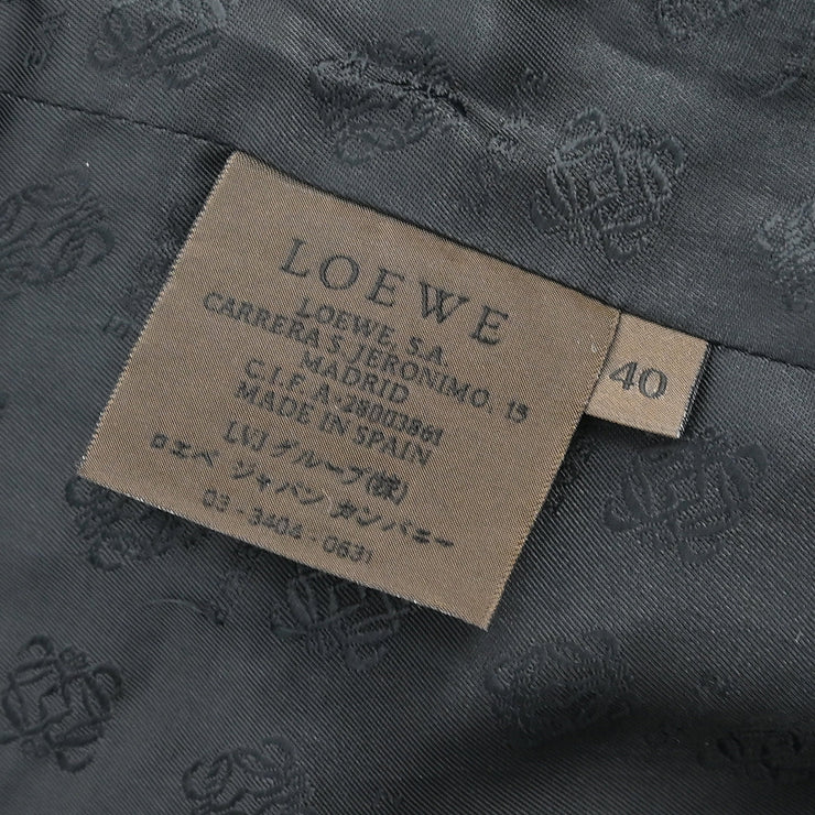 Loewe Lambskin Coat Black #40