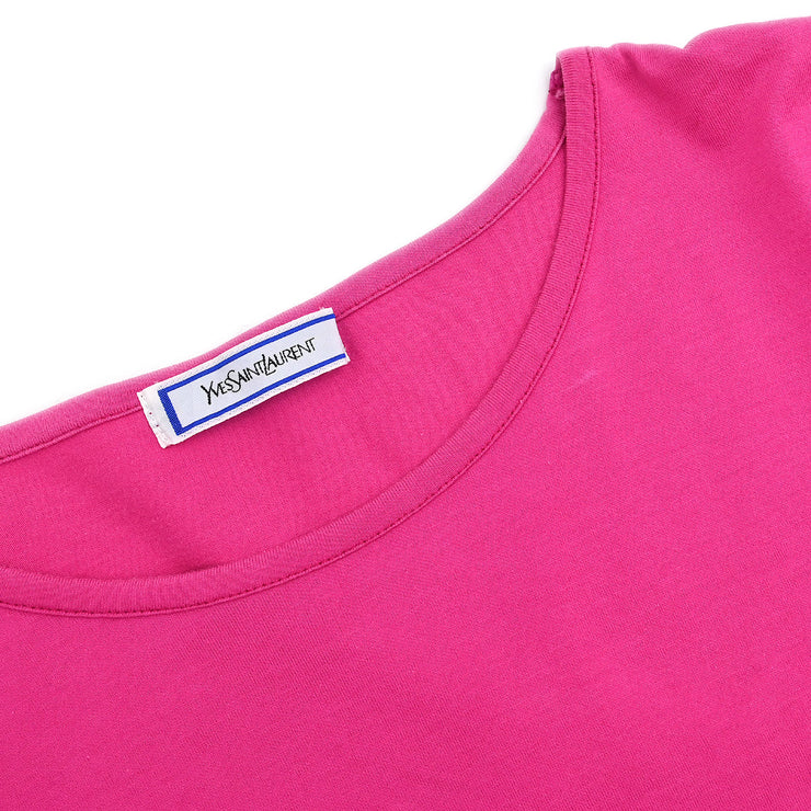Yves Saint Laurent T-shirt Top Pink #M