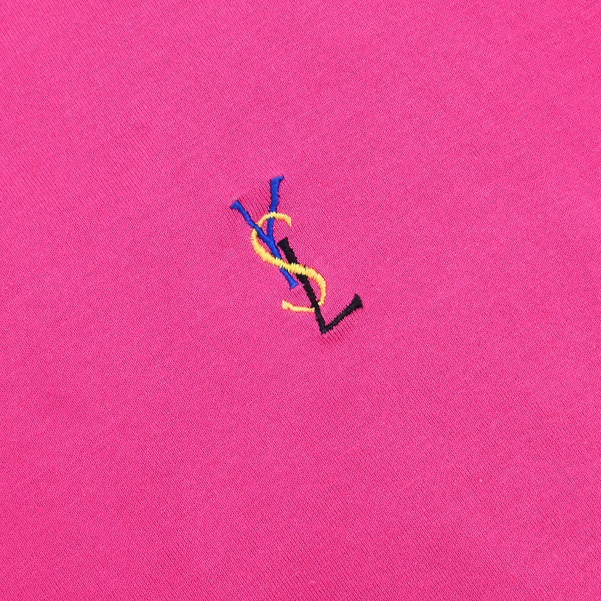 Yves Saint Laurent T-shirt Top Pink #M