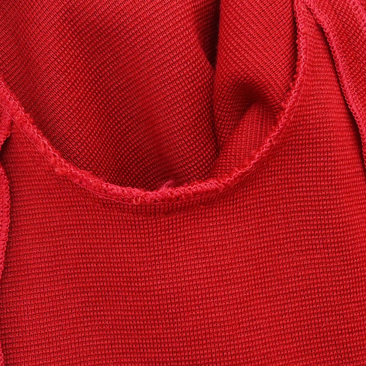 Yves Saint Laurent Single Breasted Collarless Jacket Red #M