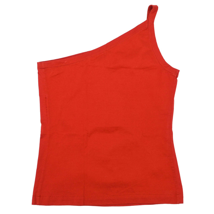 Yves Saint Laurent Asymmetry Camisole Vermilion Red #M
