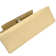 Hermes 2008 Parchemin Swift Kelly Pochette Handbag