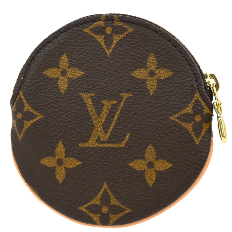 Louis Vuitton 2003 Monogram Porte Monnaie Rond Coin Case M61926