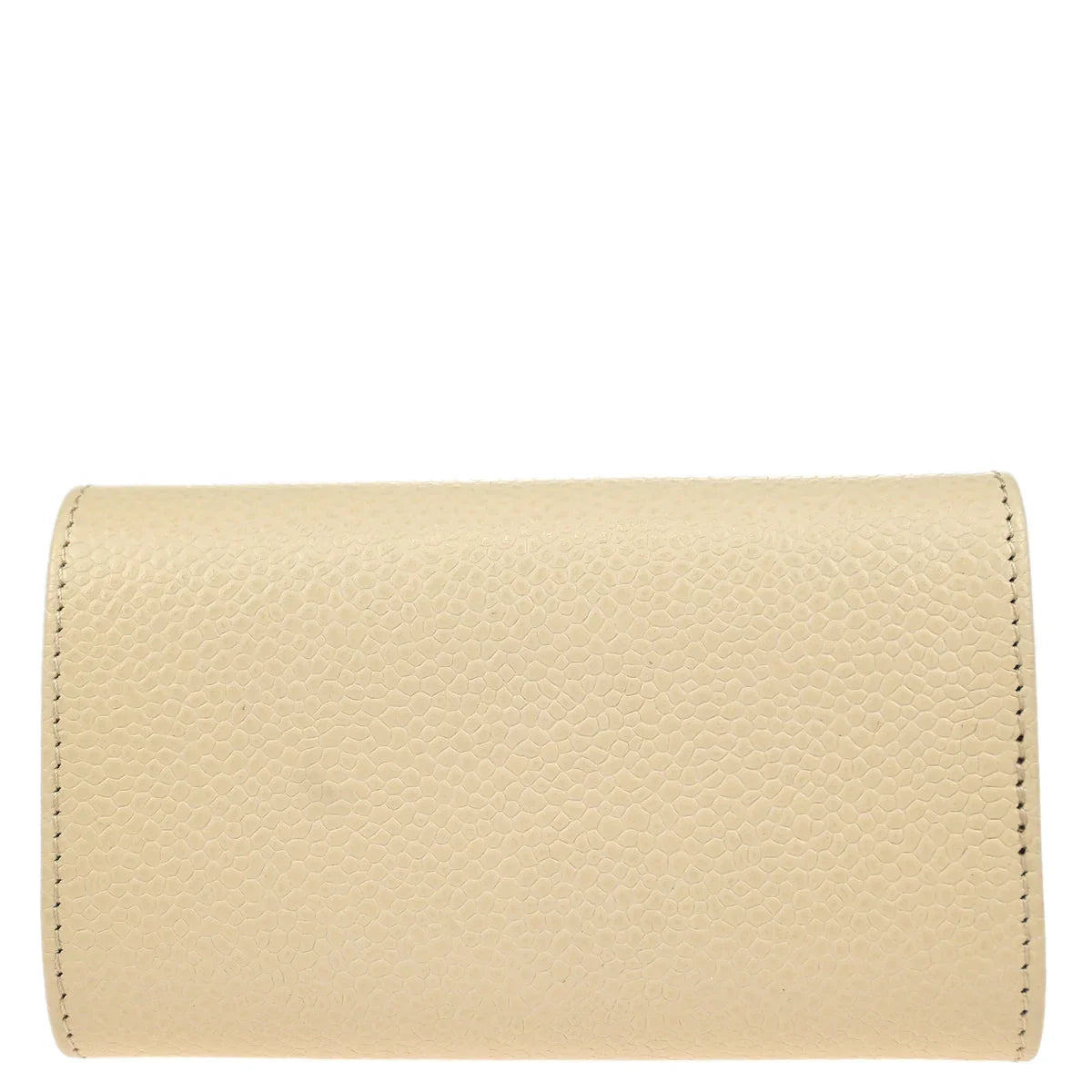 Chanel 2005-2006 White Caviar Six Hook Key Case Small Good