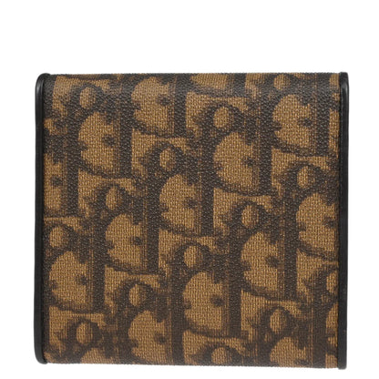Christian Dior Brown Romantic Trotter Wallet