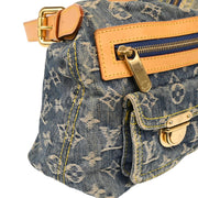 Louis Vuitton Blue Monogram Denim Baggy PM Shoulder Bag M95049