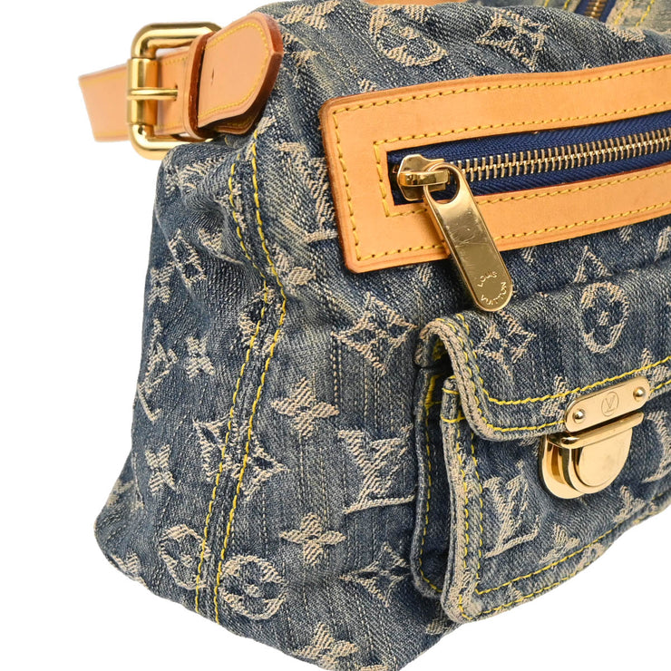 Louis Vuitton Blue Monogram Denim Baggy PM Shoulder Bag M95049
