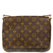 Louis Vuitton 2003 Monogram Musette Tango Long Shoulder Bag M51388