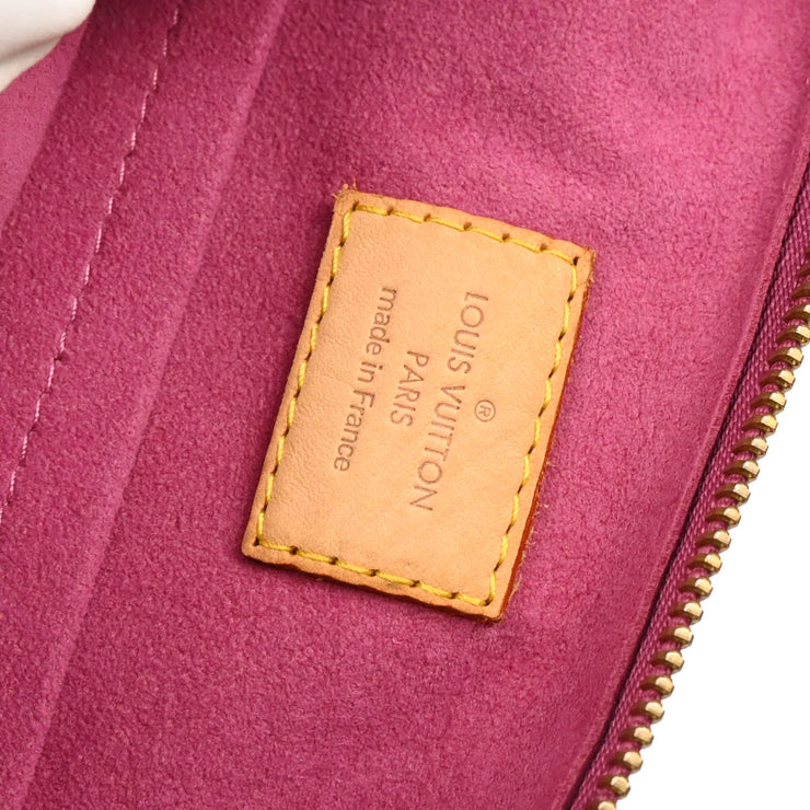 Louis Vuitton Pink Monogram Denim Baggy PM Shoulder Bag M95212