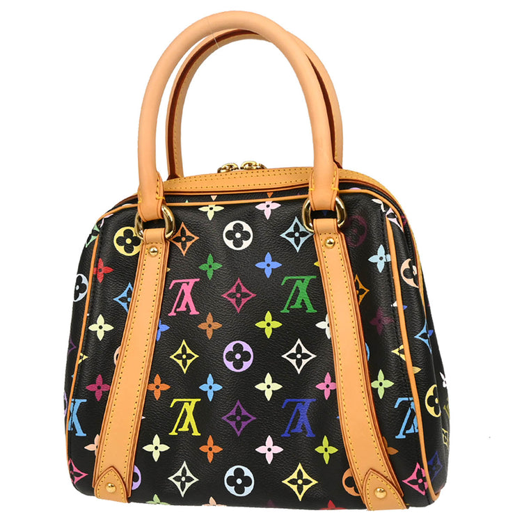 Louis Vuitton Black Monogram Multicolor Priscilla Handbag M40097