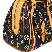 Louis Vuitton Black Monogram Multicolor Priscilla Handbag M40097