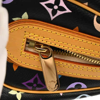Louis Vuitton Black Monogram Multicolor Priscilla Handbag M40097