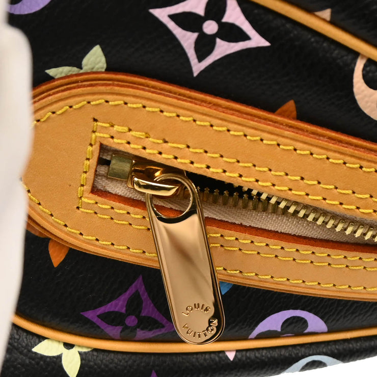 Louis Vuitton Black Monogram Multicolor Priscilla Handbag M40097