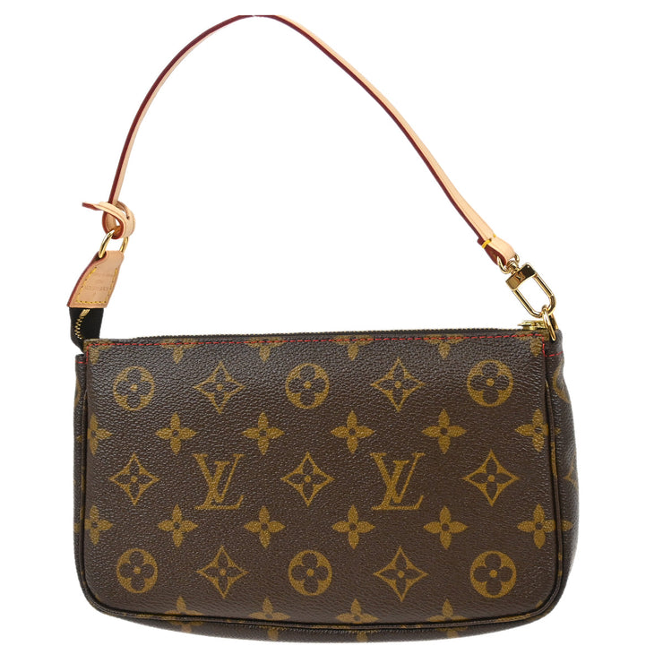 Louis Vuitton 2005 Monogram Cherry Pochette Accessoires Handbag M95008