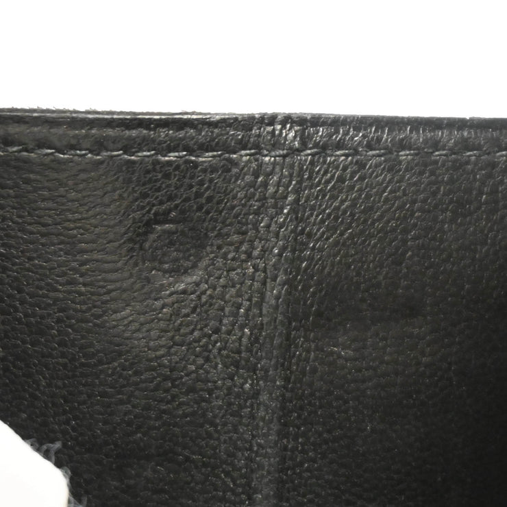 Hermes 1978 Black Box Calf Alcazar Chain Shoulder Bag