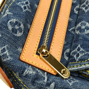 Louis Vuitton Blue Monogram Denim Baggy PM Shoulder Bag M95049