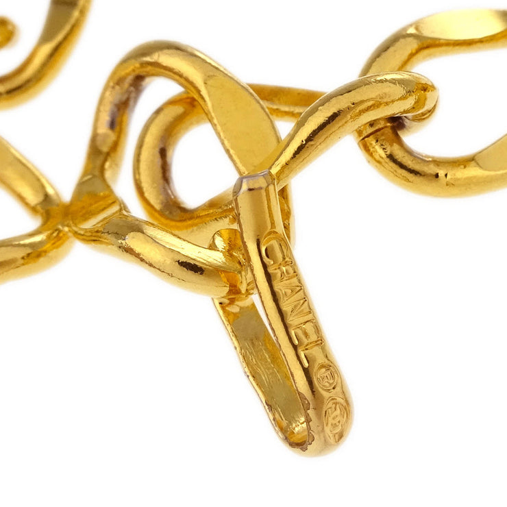 Chanel Chain Belt Medallion Gold 95P Small Good