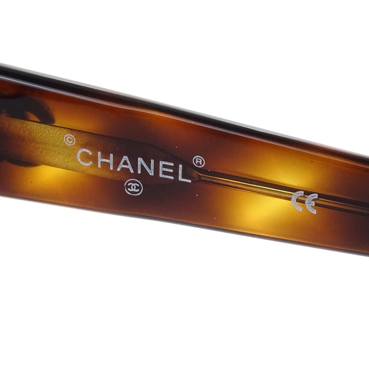 Chanel Sunglasses Eyewear Brown Small Good