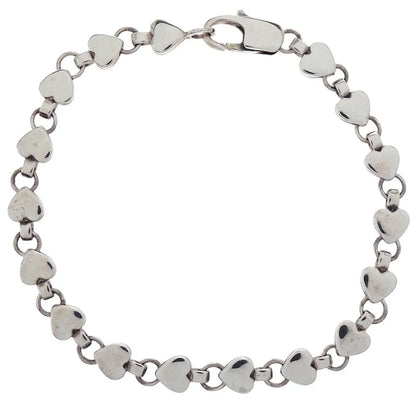 Tiffany & Co. Heart Link Bracelet SV925