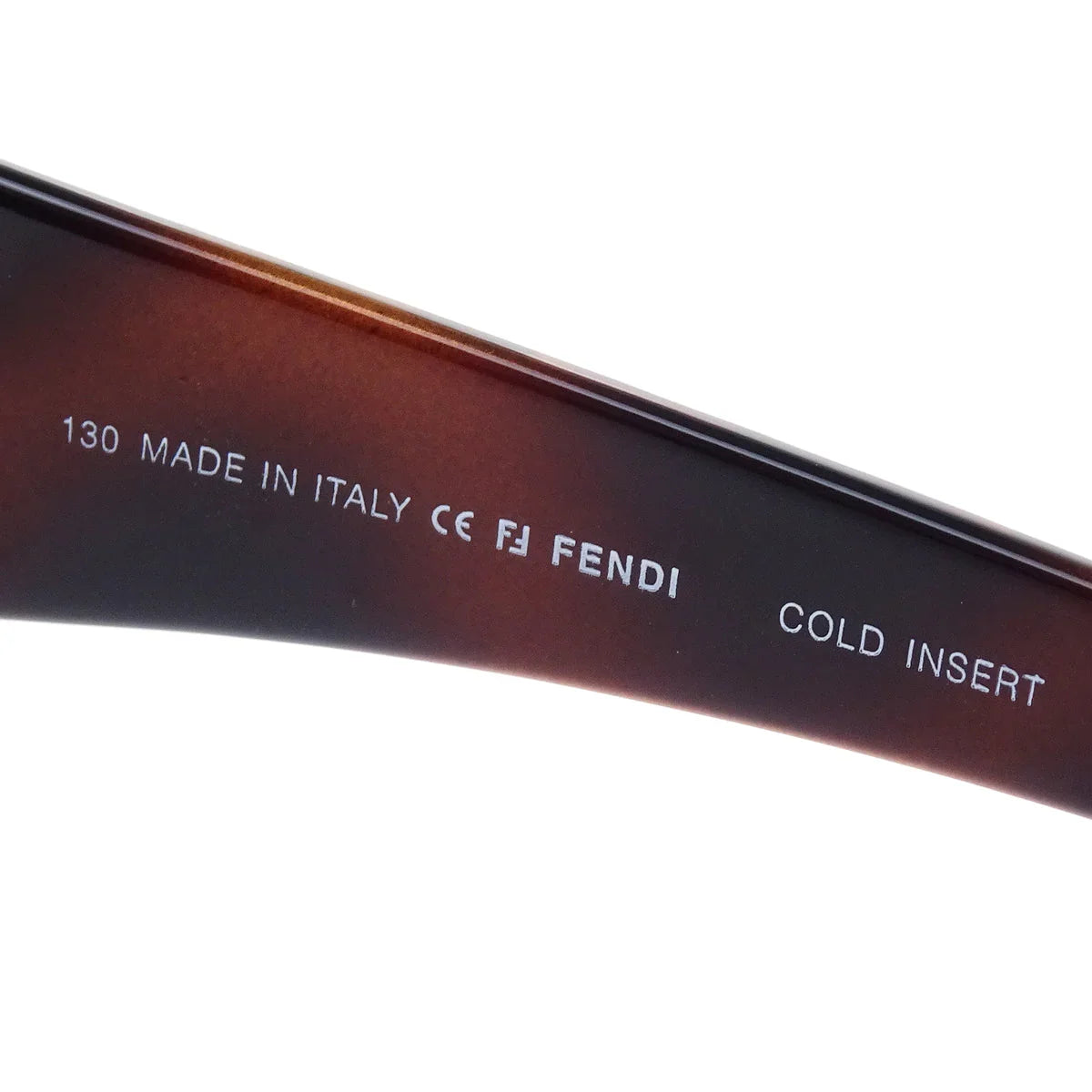 Fendi Sunglasses Eyewear Brown Small Good