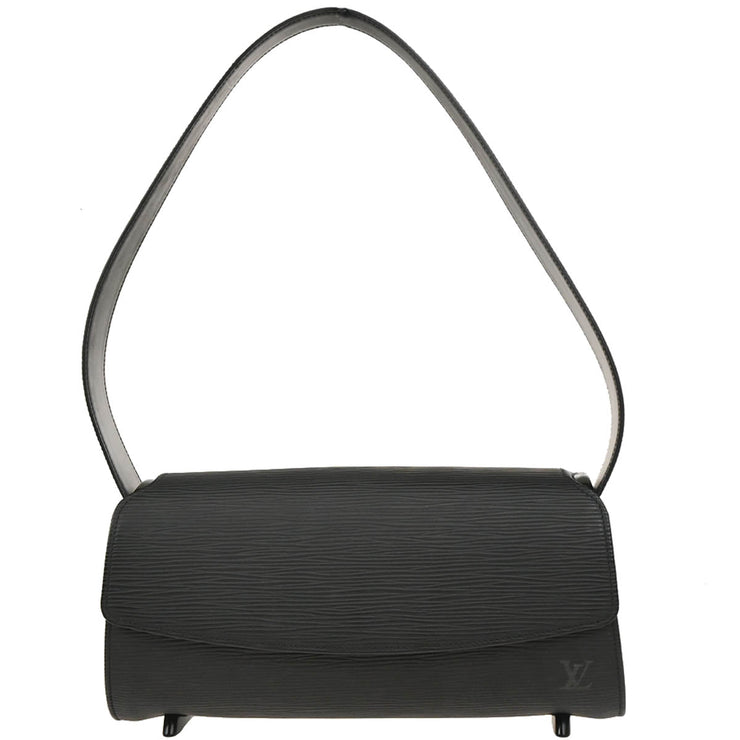 Louis Vuitton 1999 Black Epi Nocturne PM Shoulder Bag M52182