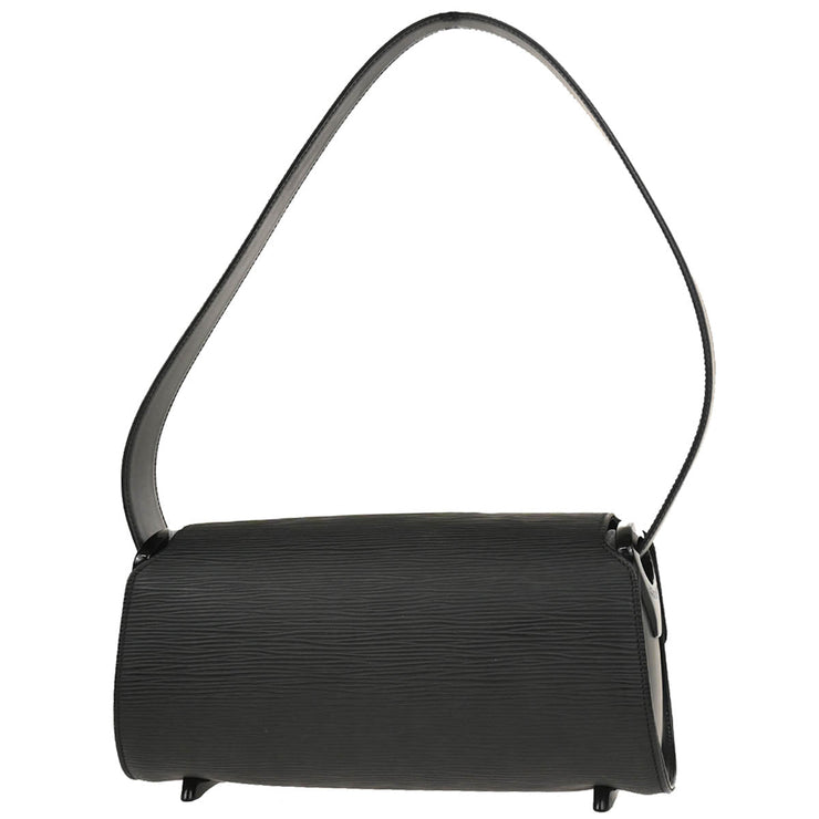 Louis Vuitton 1999 Black Epi Nocturne PM Shoulder Bag M52182
