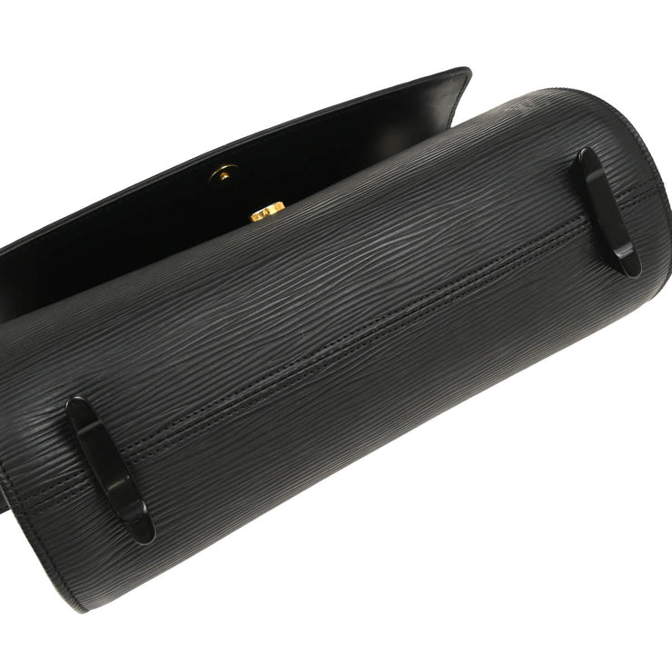 Louis Vuitton 1999 Black Epi Nocturne PM Shoulder Bag M52182