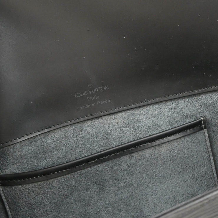 Louis Vuitton 1999 Black Epi Nocturne PM Shoulder Bag M52182