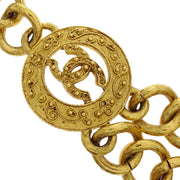 Chanel Chain Belt Medallion Gold 94A Small Good