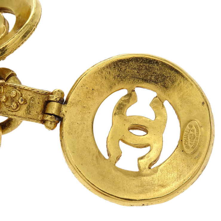 Chanel Chain Belt Medallion Gold 94A Small Good