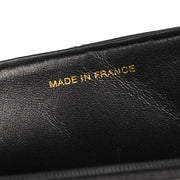Chanel 1996-1997 Black Lambskin Small Diana Shoulder Bag
