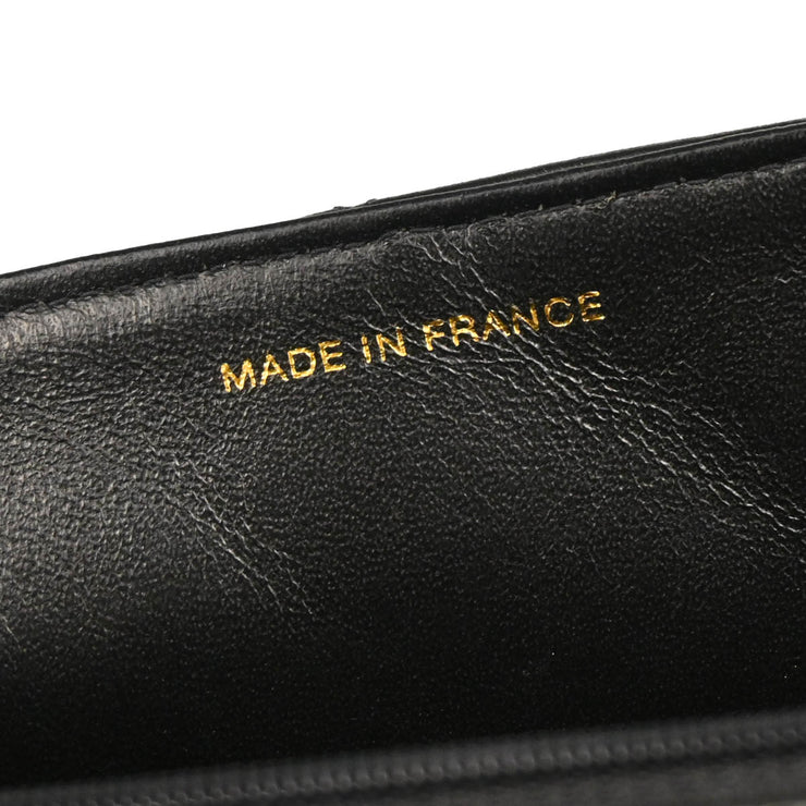 Chanel 1996-1997 Black Lambskin Small Diana Shoulder Bag