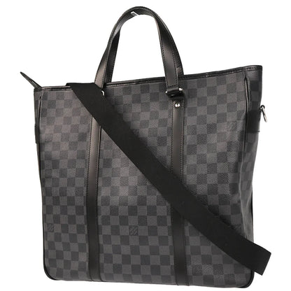 Louis Vuitton 2008 Damier Graphite Tadao 2way Tote Handbag N51192