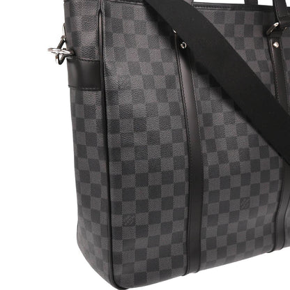 Louis Vuitton 2008 Damier Graphite Tadao 2way Tote Handbag N51192