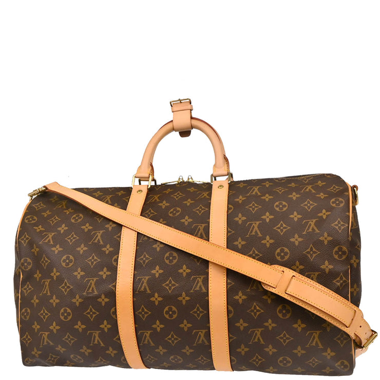 Louis Vuitton 1998 Monogram Keepall Bandouliere 50 Duffle Bag M41416