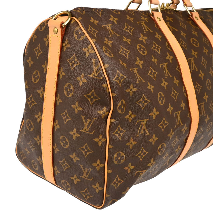 Louis Vuitton 1998 Monogram Keepall Bandouliere 50 Duffle Bag M41416