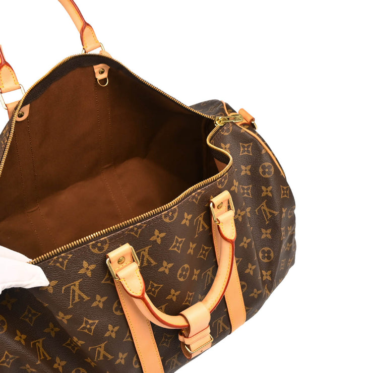Louis Vuitton 1998 Monogram Keepall Bandouliere 50 Duffle Bag M41416