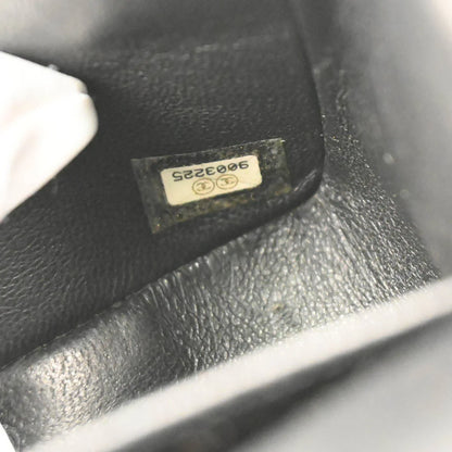 Chanel 2005-2006 Black Caviar Small Classic Double Flap Shoulder Bag