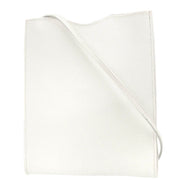 Hermes White Epsom Onimaitou Shoulder Bag