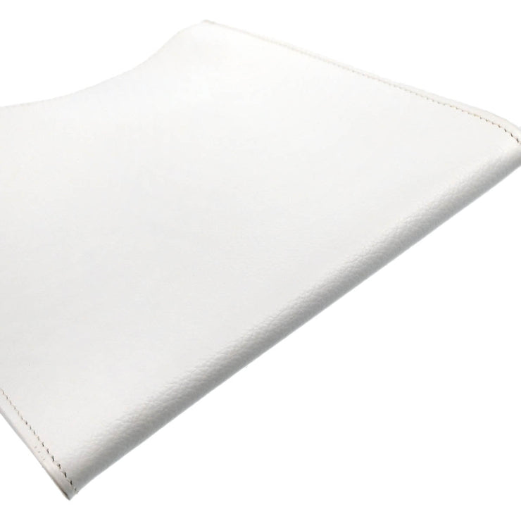 Hermes White Epsom Onimaitou Shoulder Bag