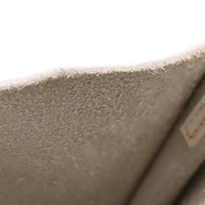 Hermes White Epsom Onimaitou Shoulder Bag