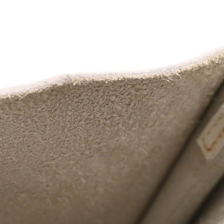 Hermes White Epsom Onimaitou Shoulder Bag
