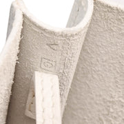 Hermes White Epsom Onimaitou Shoulder Bag
