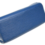 Louis Vuitton 1997 Blue Epi Pont Neuf Handbag M52055