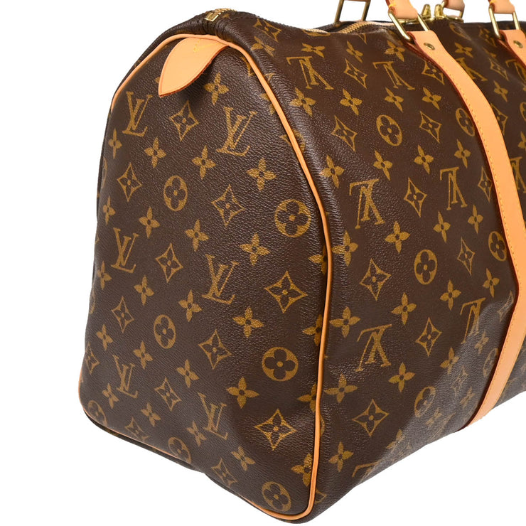 Louis Vuitton 2008 Monogram Keepall 45 Travel Duffle Handbag M41428